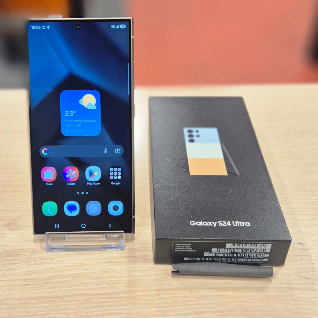 Samsung S24 ultra 512gb, titanium green, zeer mooie staat, Telecommunicatie, Mobiele telefoons | Samsung, Samsung, Zo goed als nieuw