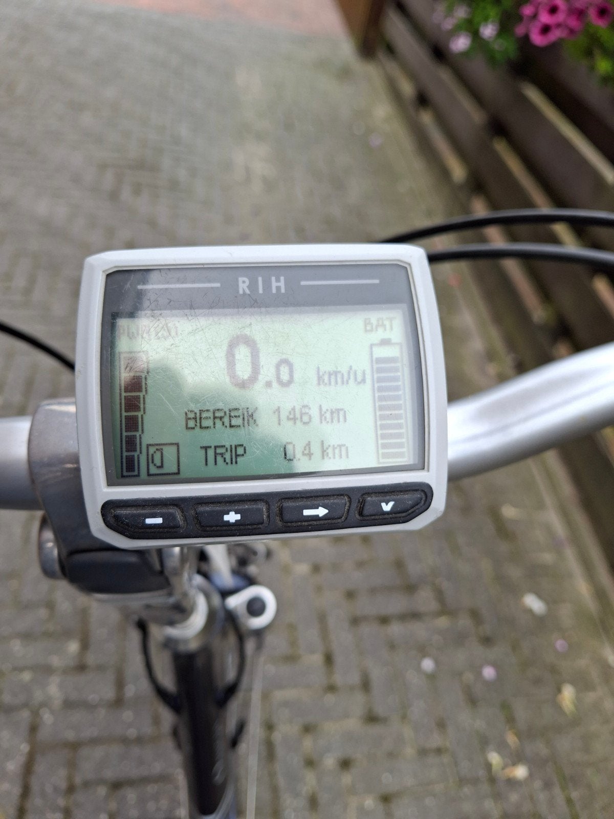 RIH damesfiets. Electrische fiets, Fietsen en Brommers, Elektrische fietsen, 47 tot 51 cm, Ophalen, Gebruikt, Overige merken
