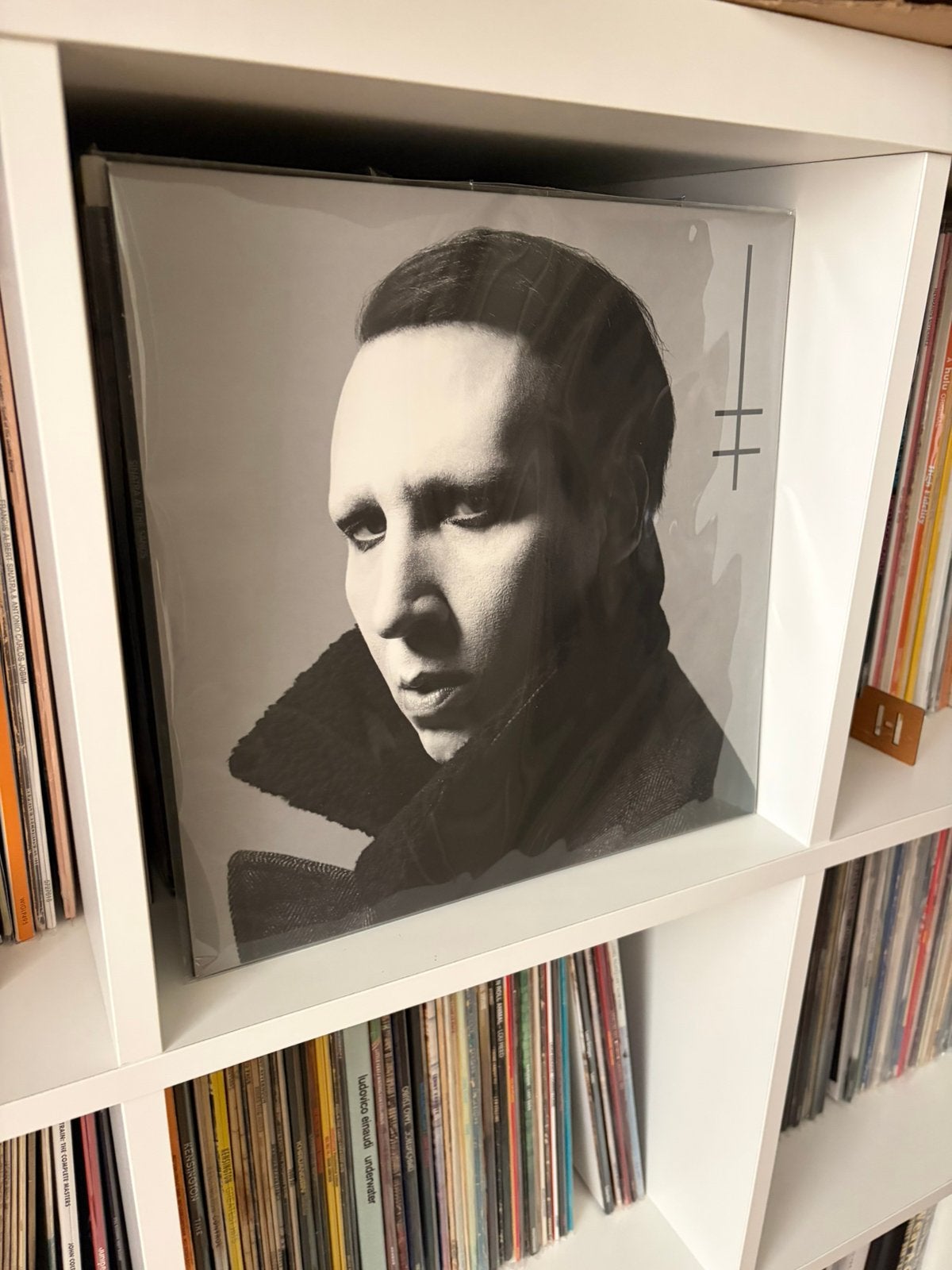 Marilyn Manson - Heaven Upside Down vinyl WIT, Ophalen of Verzenden, Zo goed als nieuw, 12 inch, Poprock