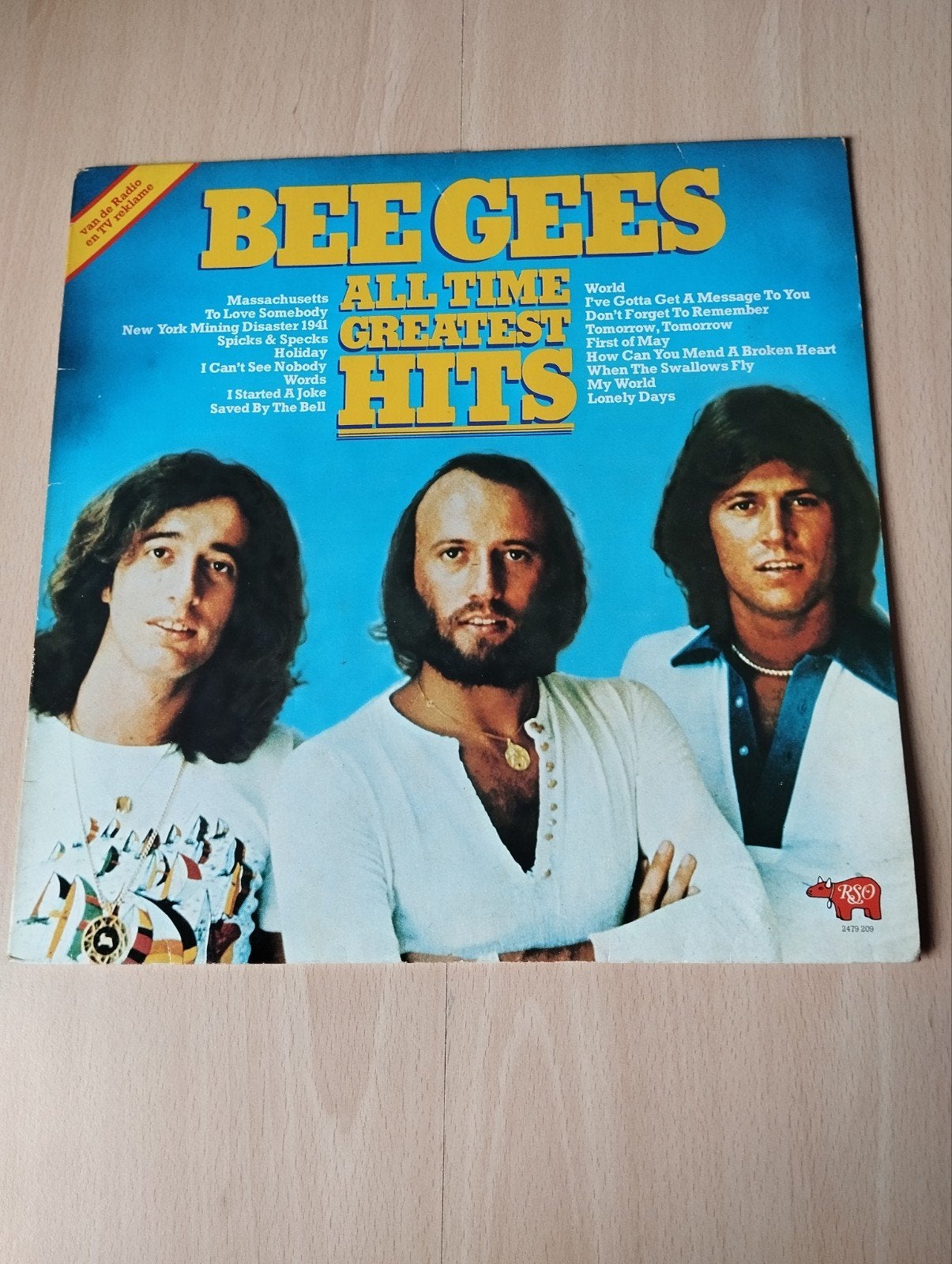 Bee Gees – All Time Greatest Hits LP (RSO, 1977, Nederland), Ophalen of Verzenden