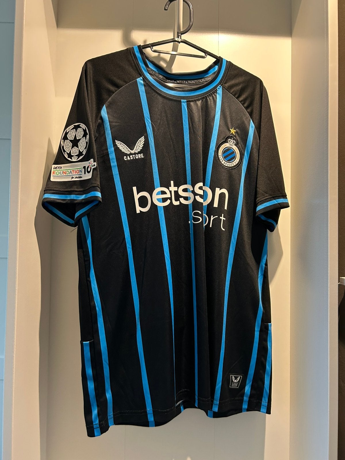 Club Brugge thuis shirt 25/26 Raphael Onyedika, Ophalen of Verzenden, Zo goed als nieuw, Shirt