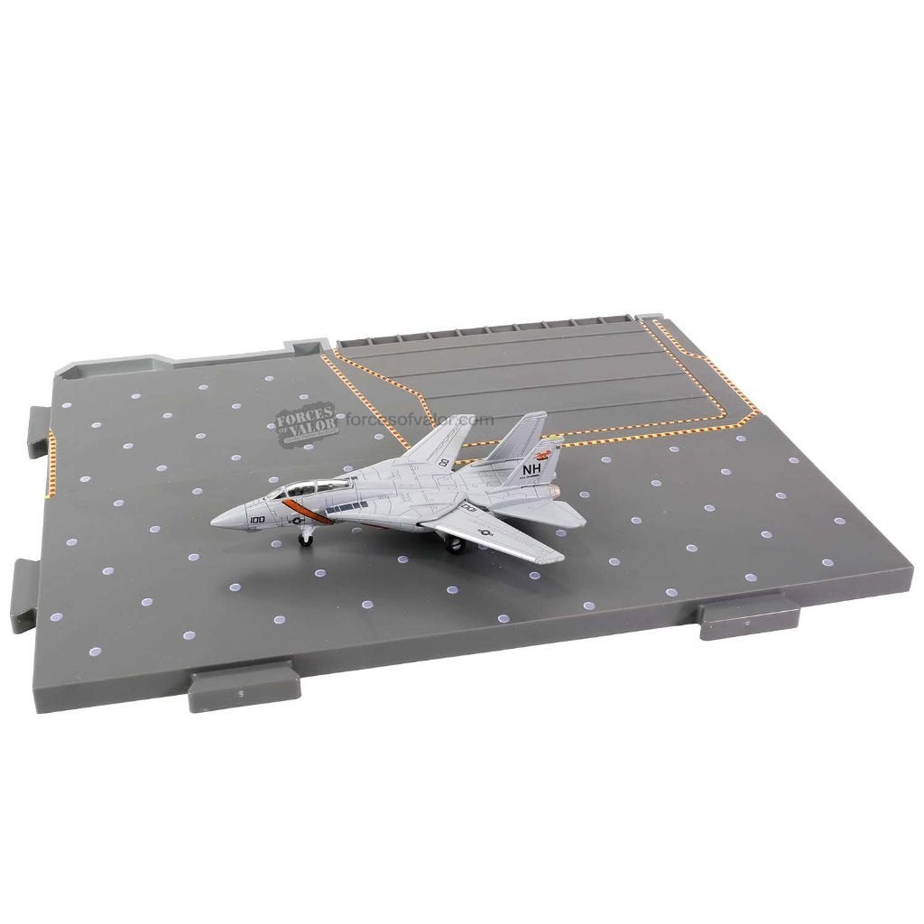 F-14A Tomcat VF-114 Aardvarks met Sectie E vliegdekschip, Overige merken, Glow2B Germany GmbH Erlenbacher Str. 3 shop@glow2b.de