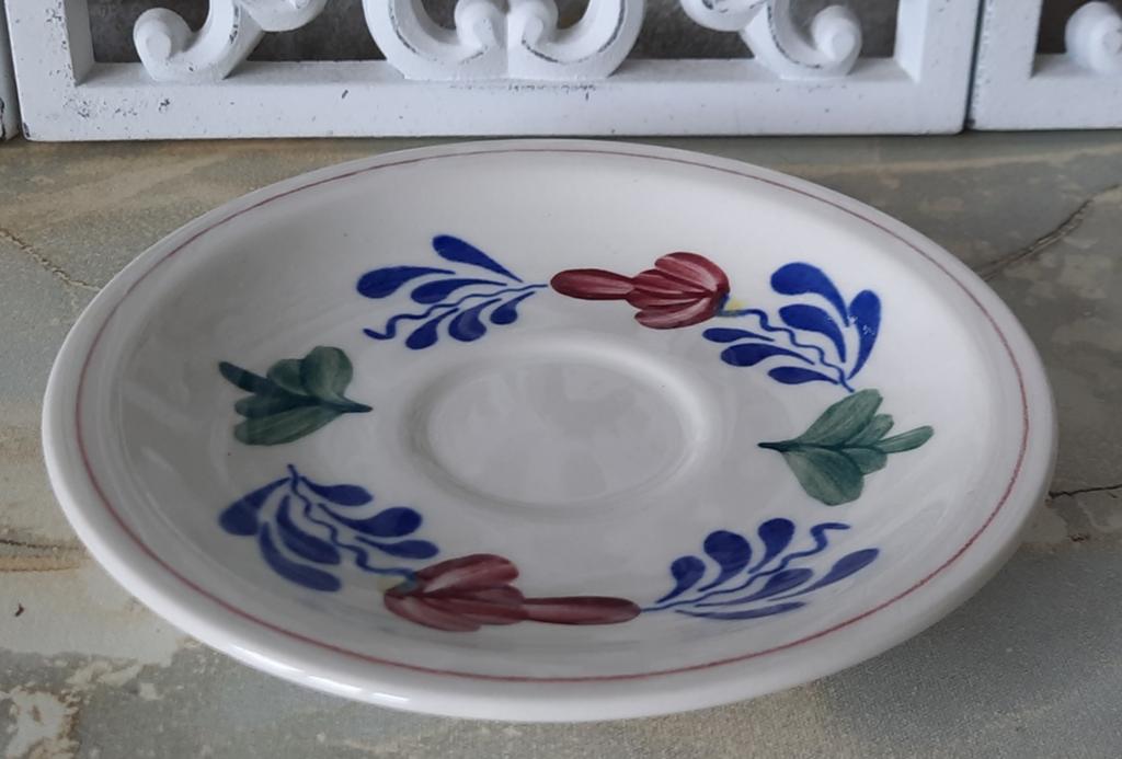 Vintage Boch Royal Sphinx Holland schotel, handgeschilderd, Ophalen of Verzenden