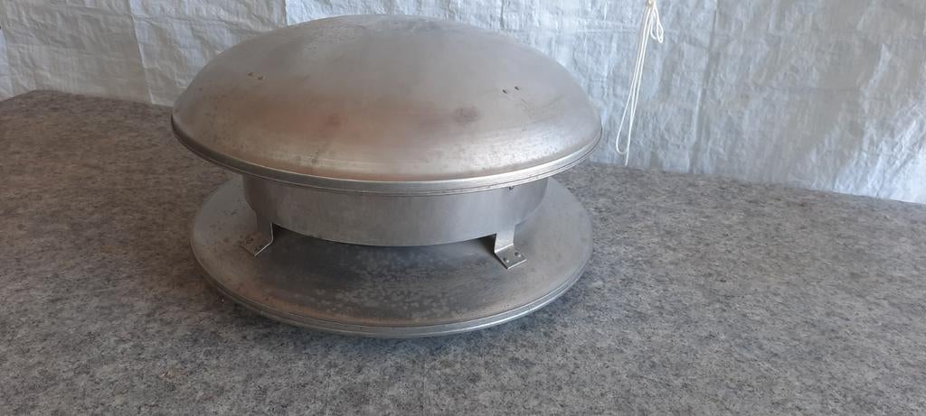 Schoorsteenkap aluminium, Ophalen of Verzenden, Gebruikt, Afzuiger