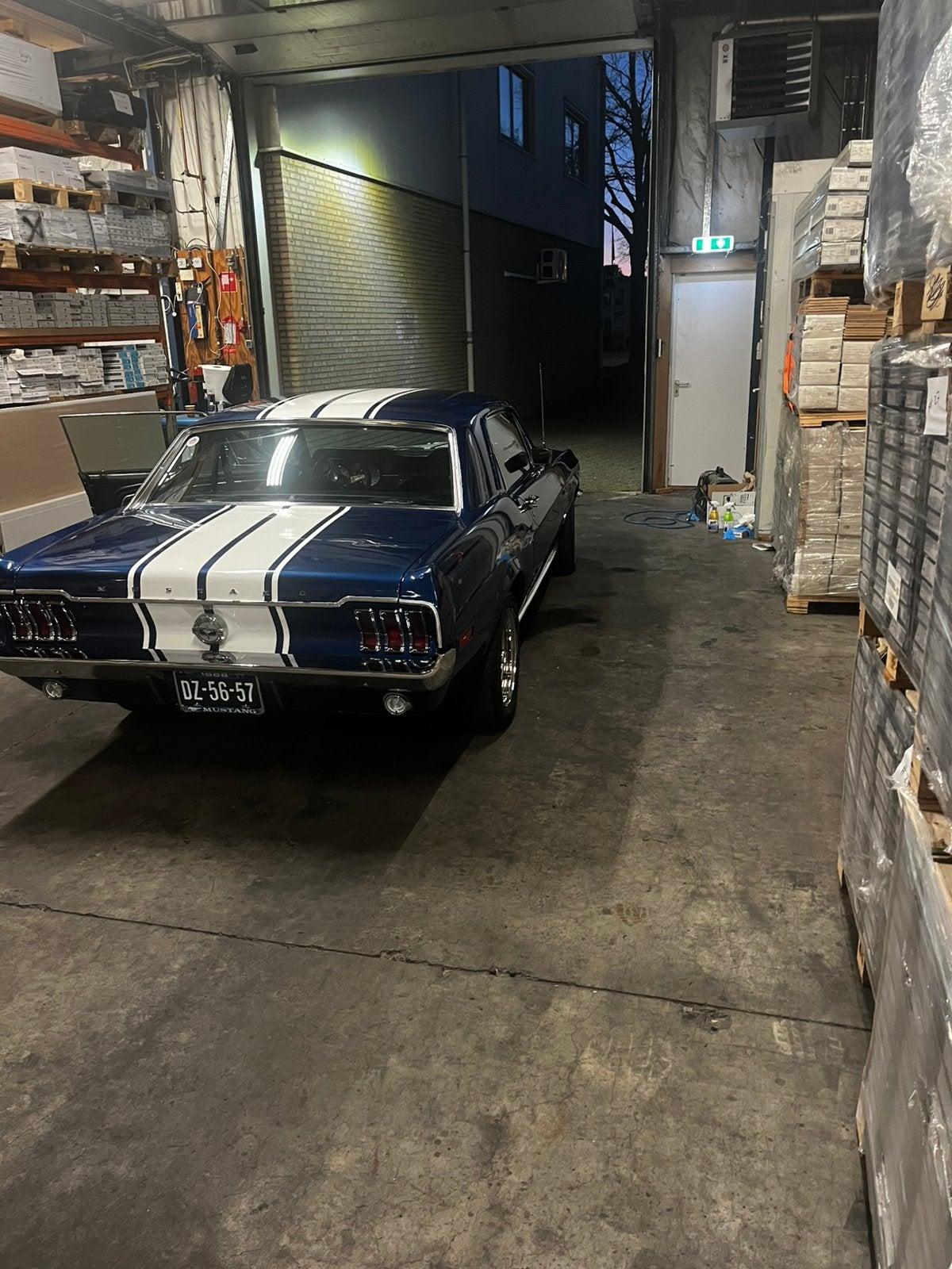 Ford 1968 Blauw, Automaat, Achterwielaandrijving, Particulier, Geïmporteerd