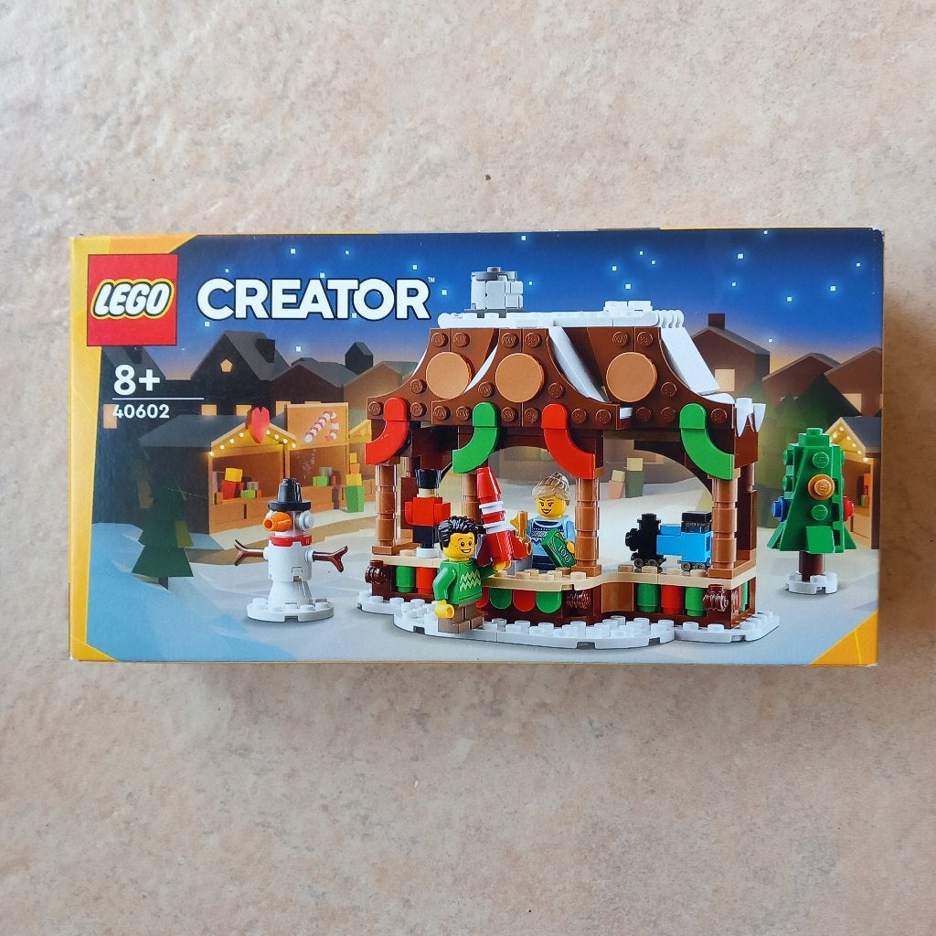 Lego 40602 Creator Winter markt kraam, Overige thema's, Lego, Nieuw, Ophalen of Verzenden