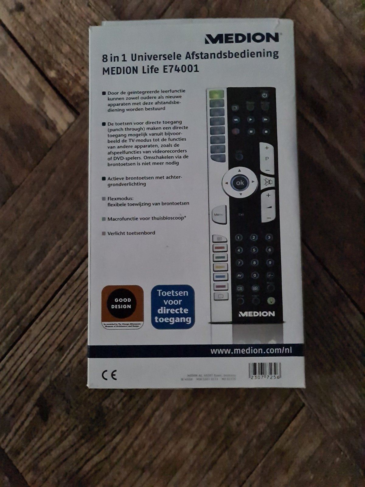 Medion Life E74001 8-in-1 Universele Afstandsbediening, Game console, Universeel, Nieuw, Ophalen of Verzenden