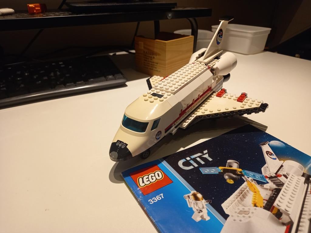Lego City 3367 Space Shuttle, Ophalen of Verzenden, Zo goed als nieuw, Complete set, Lego