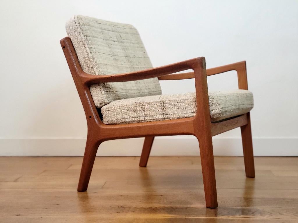 Vintage Senator chair van Ole Wansher voor Cado, Denmarken, Huis en Inrichting, Ophalen, Minder dan 50 cm, Gebruikt, 75 tot 100 cm