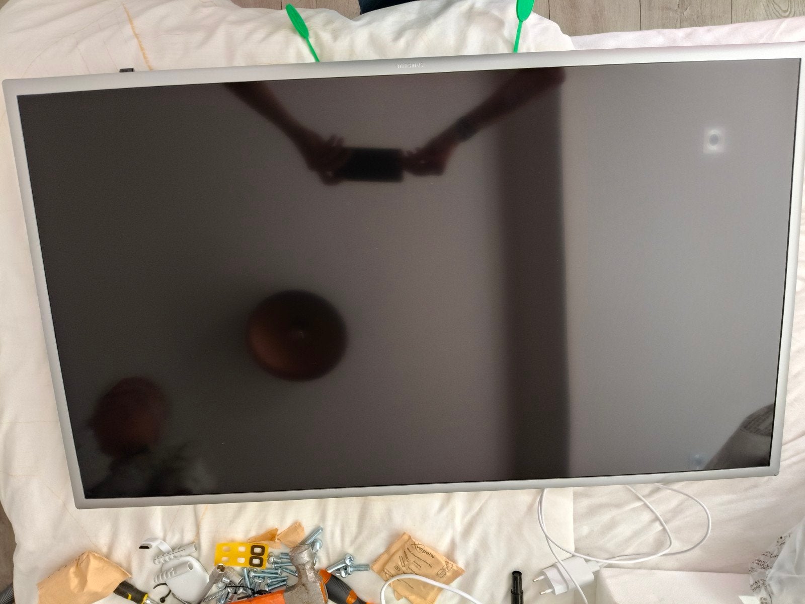 Samsung LCD tv 40 inch, Audio, Tv en Foto, Ophalen, 40 tot 60 cm, 50 Hz, Samsung