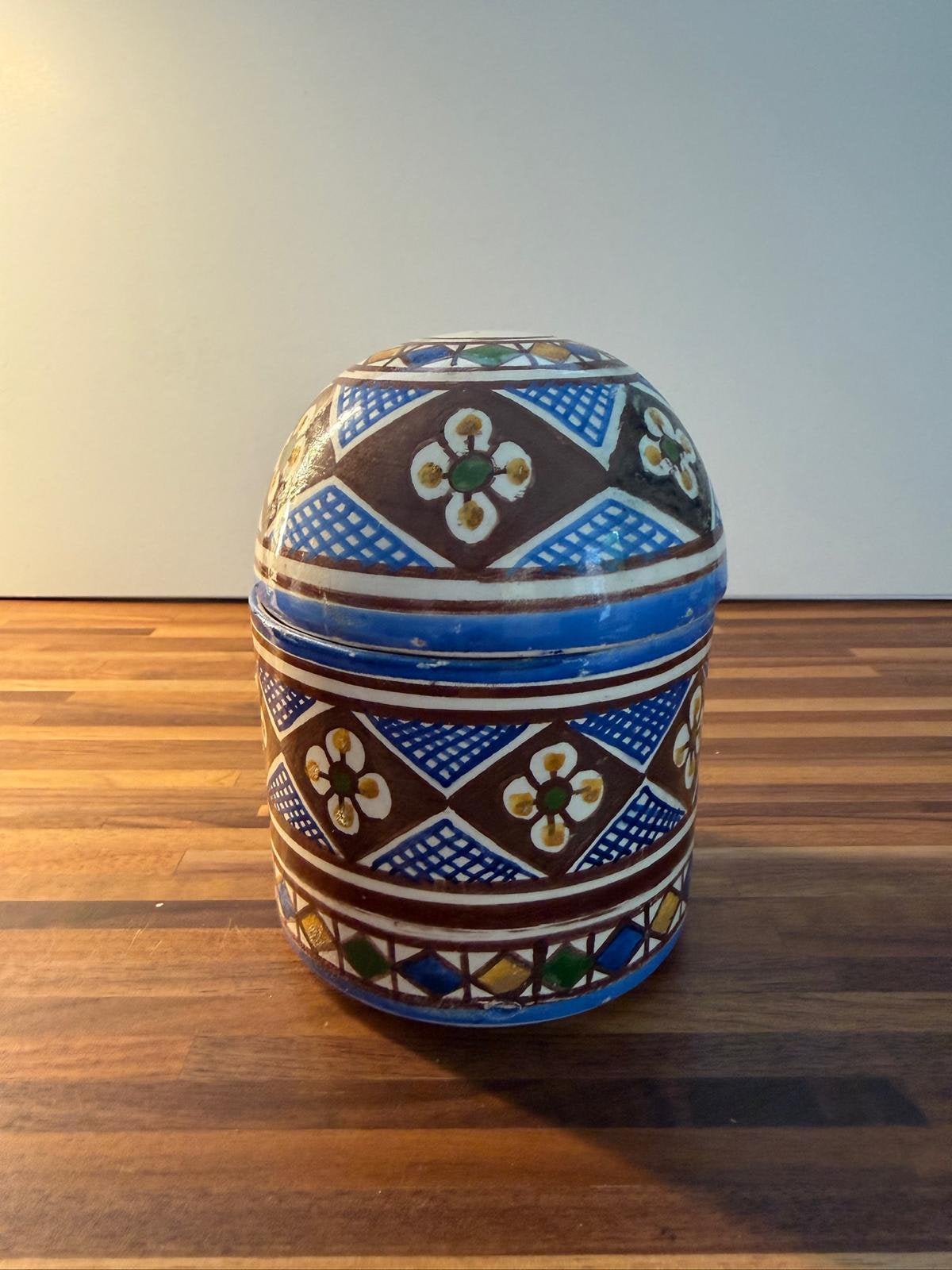 Marokkaanse boterpot mosterdpot, Antiek en Kunst, Ophalen of Verzenden