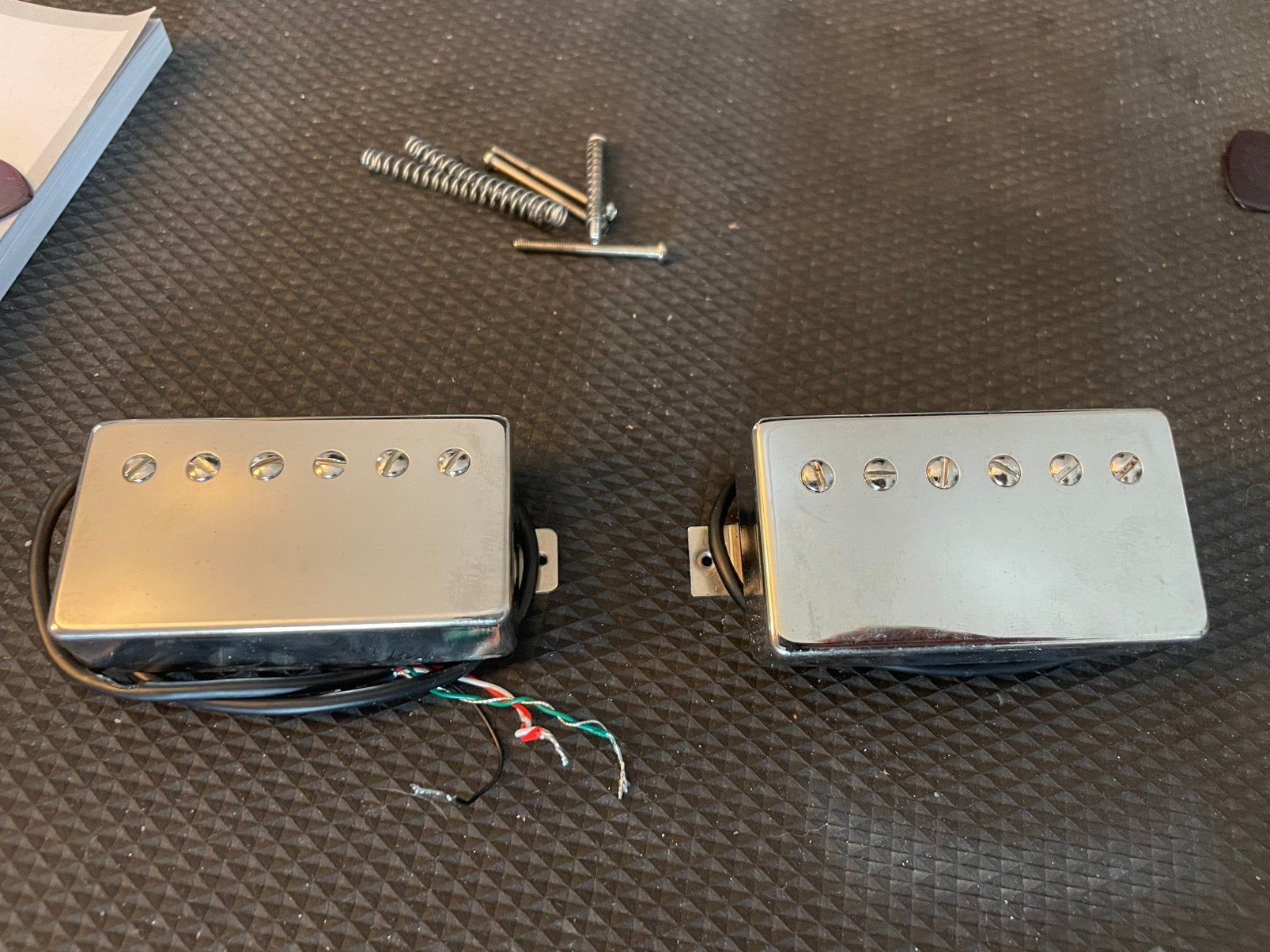 Wizz pickups Custom wound PAF set, Ophalen of Verzenden, Zo goed als nieuw, Elektrische gitaar