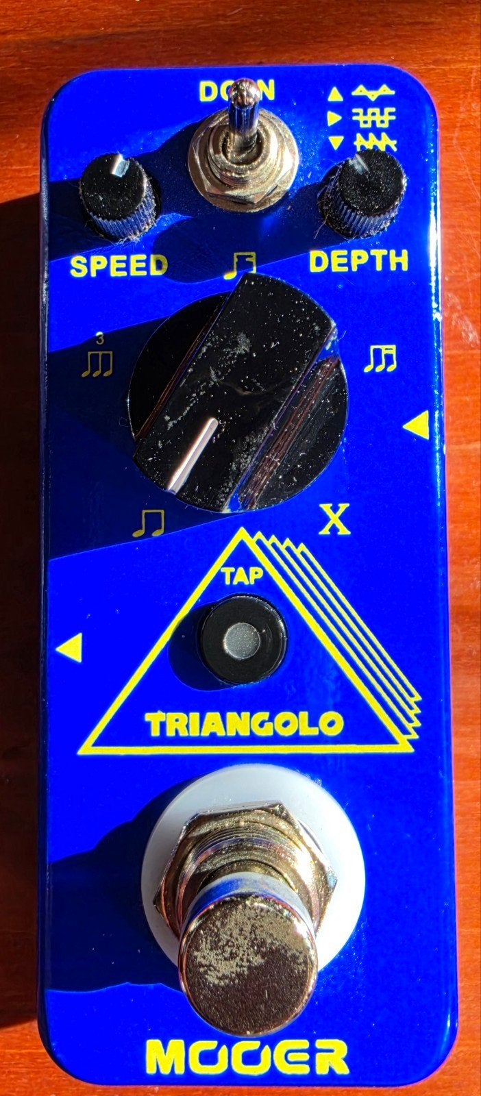 Mooer Triangolo Tremolo Pedaal - Zo goed als nieuw, Ophalen of Verzenden, Zo goed als nieuw, Overige typen