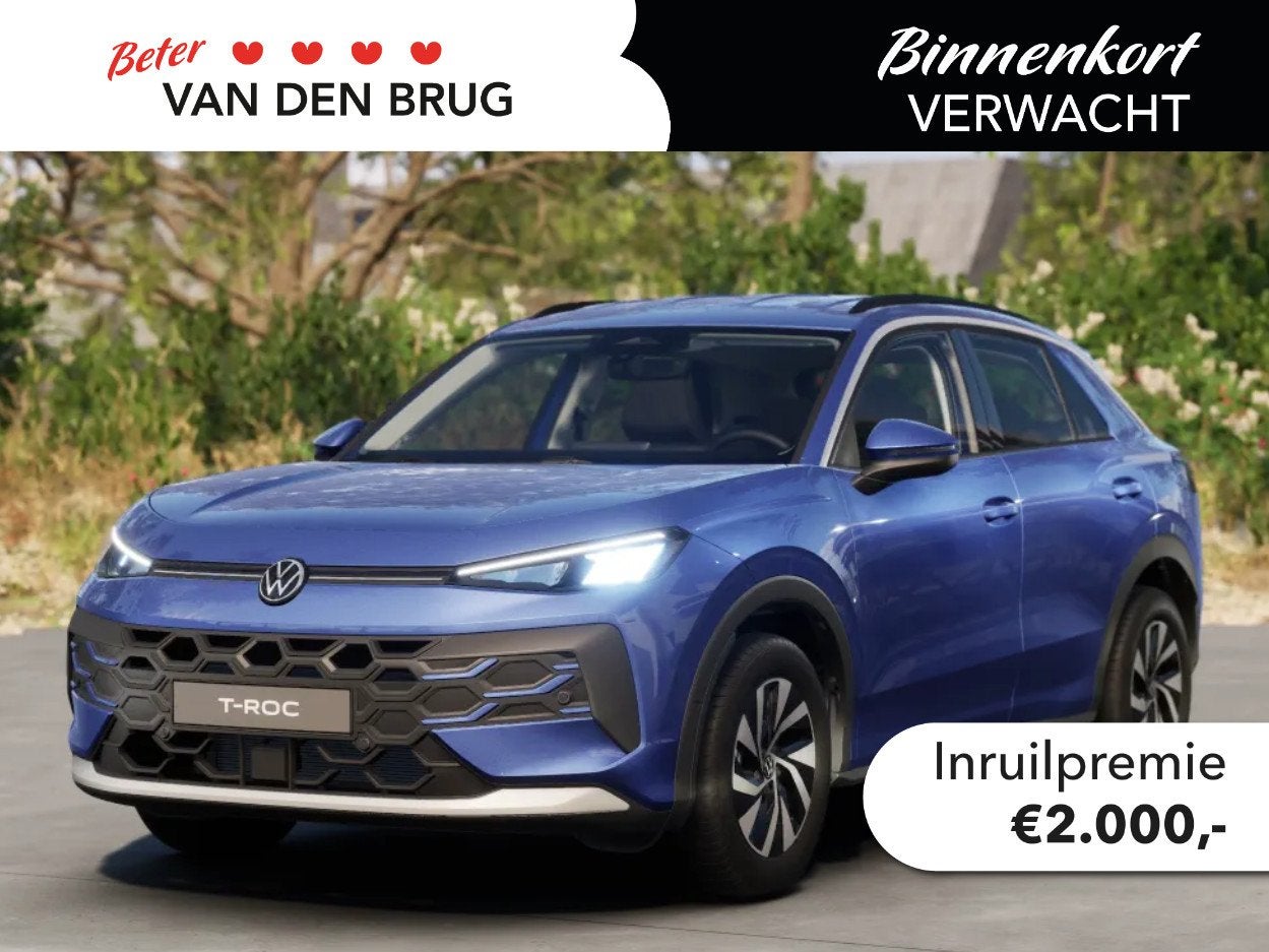Volkswagen T-Roc 1.5 eTsi Trend First Edition | Parkeersenso, Auto's, Stof, 1498 cc, Euro 6, 4 cilinders