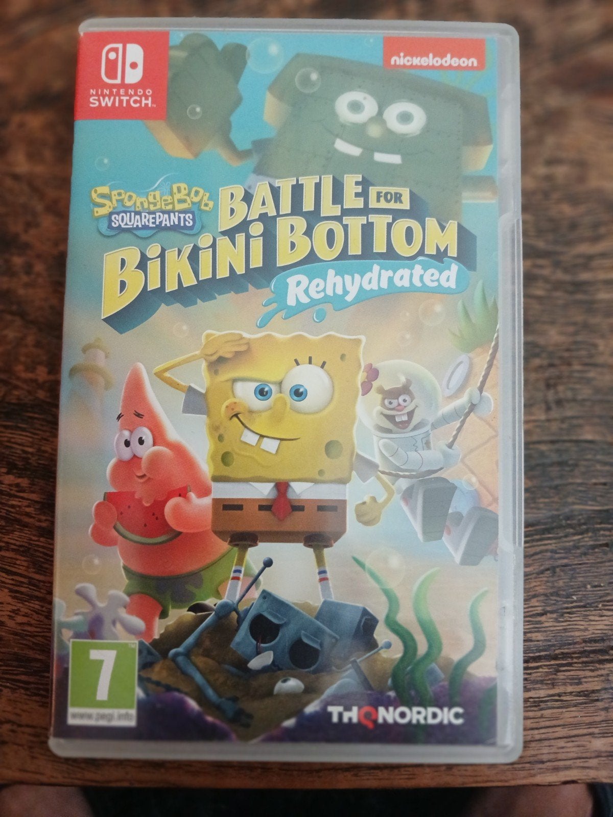 switch sponge bob bikini bottom, 1 speler, Ophalen, Zo goed als nieuw, Vanaf 3 jaar