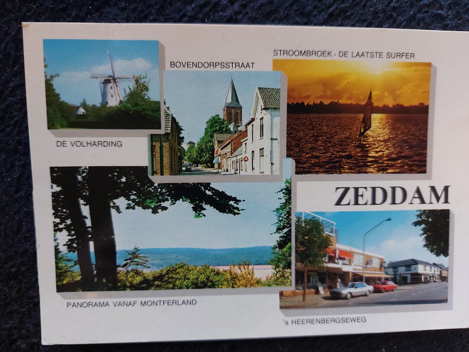 Oude ansicht Zeddam - Panorama, Bovenstraat, Stroombroek, Ophalen of Verzenden, 1960 tot 1980, Gelopen, Gelderland