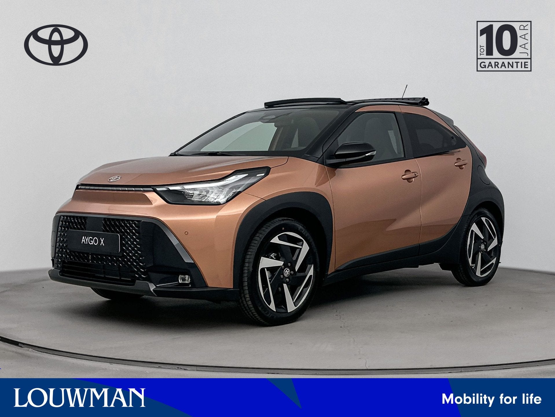 Toyota Aygo X Hybrid 115 envy | Apple Carplay & Android Auto, 12 maanden, Stof, Zwart, Overige kleuren