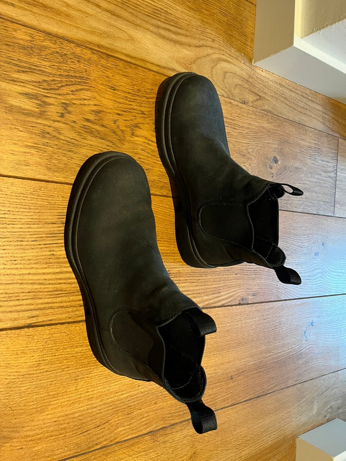 ECCO grainer nubuck maat 43, Zwart, Boots, Ophalen of Verzenden, Zo goed als nieuw