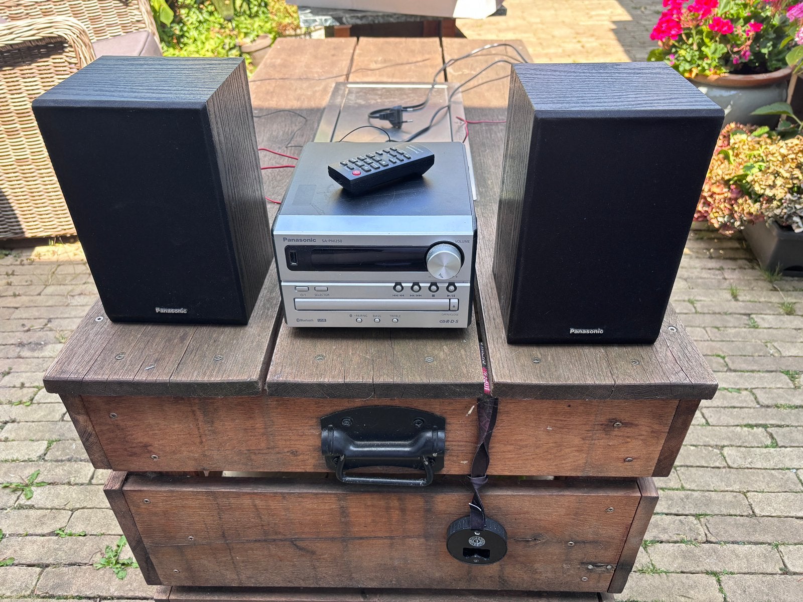 Panasonic SA-MP250, Audio, Tv en Foto, Radio's, Ophalen, Gebruikt, Radio, Met cd-speler