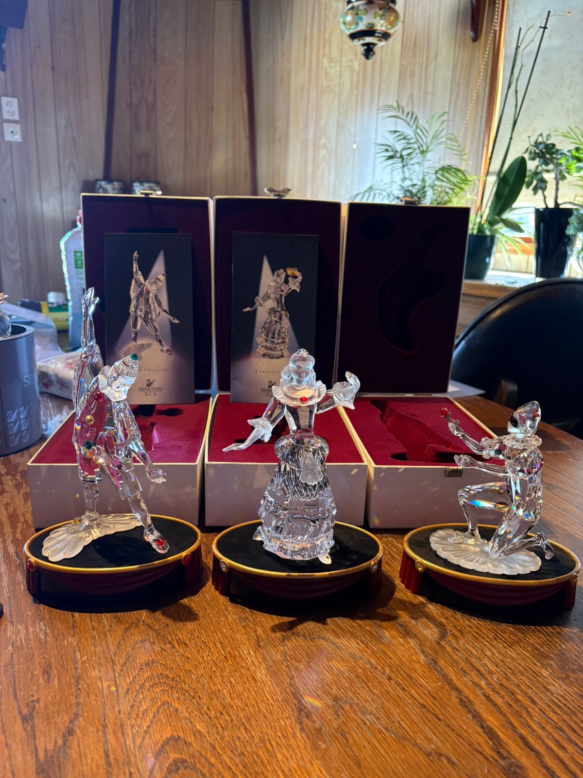 3 jaar stukken van clowns, Verzamelen, Swarovski, Ophalen of Verzenden, Zo goed als nieuw, Figuurtje