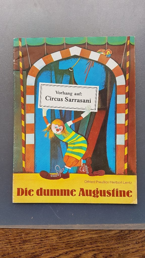 Jeugdcircusboek: Die dumme Augustine - Otfried Preußler, Gelezen, Fictie algemeen, Otfried Preußler, Herbert Lentz, Ophalen of Verzenden