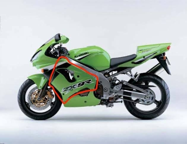 Kawasaki ZX9R kuipdelen - GEZOCHT!, Ophalen of Verzenden, Gebruikt