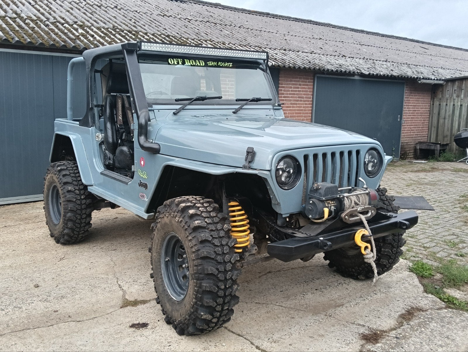 Jeep Wrangler tj 4.0 offroad rhd, Bedrijf, Handgeschakeld, Vierwielaandrijving, Wrangler
