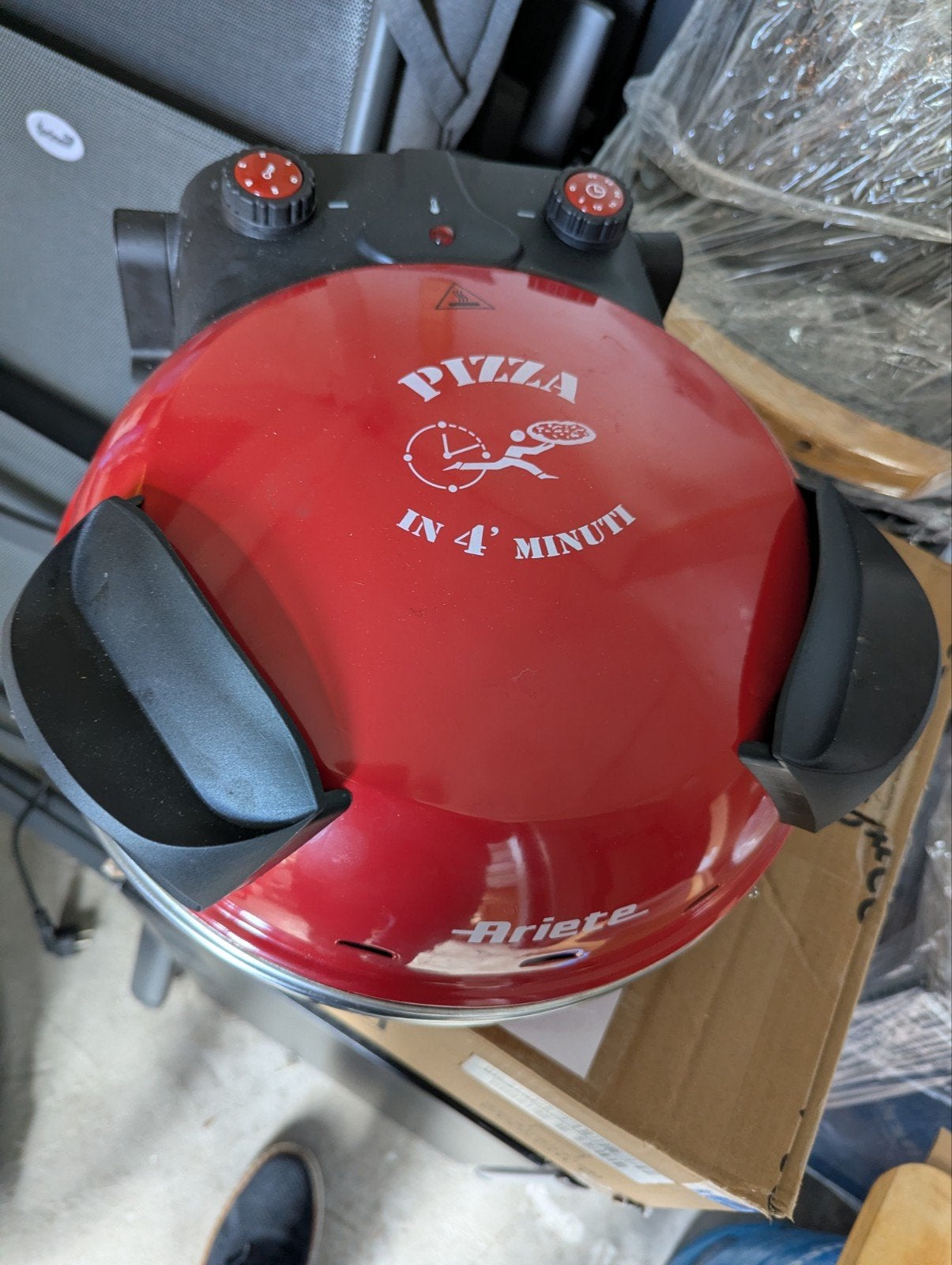 Ariete Pizza Oven - Pizza in 4 Minuten, Minder dan 45 cm, Overige merken, Minder dan 45 cm, Pizzaoven