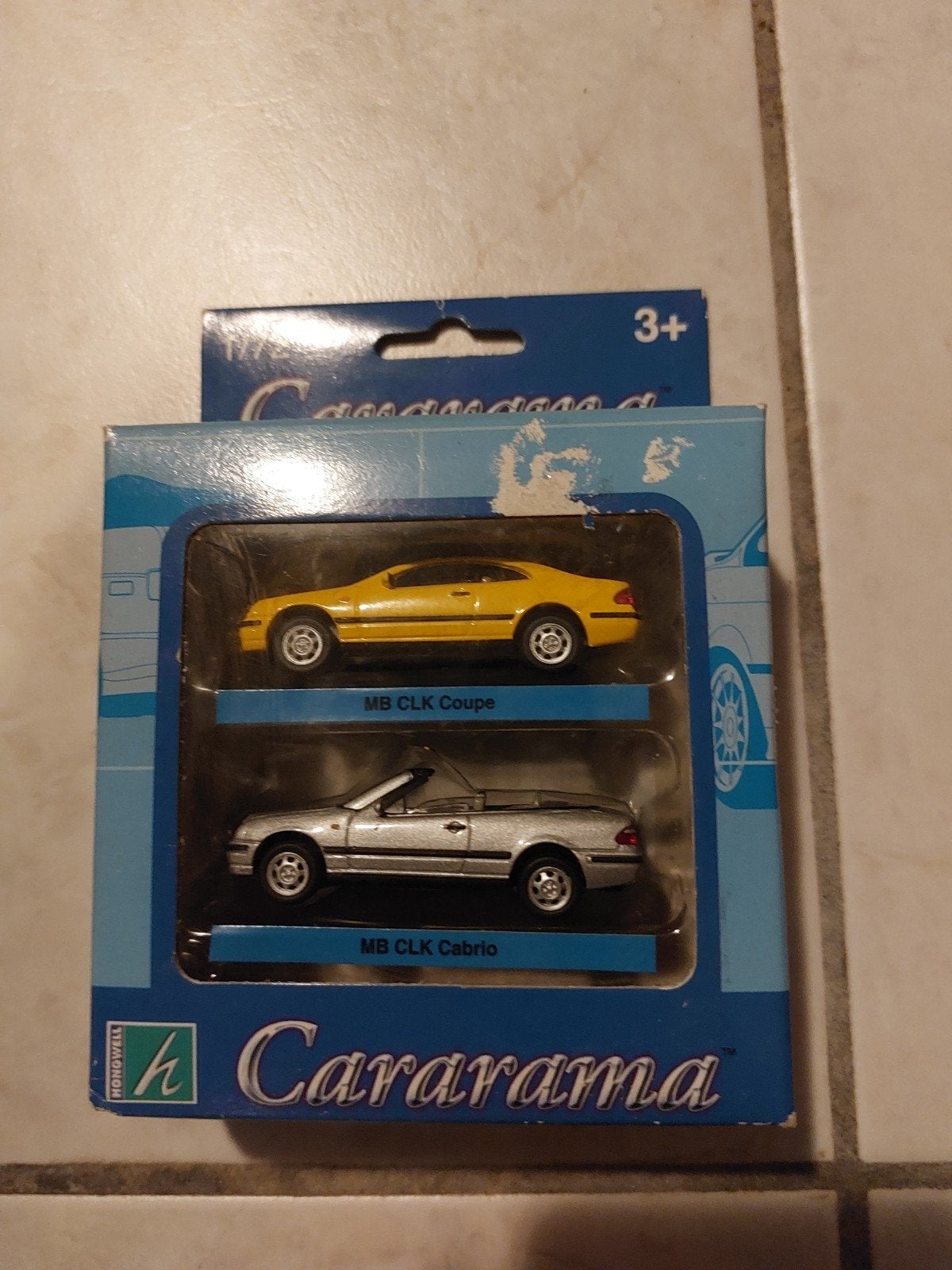 Cararama MB CLK Coupe & Cabrio modelauto's, Ophalen of Verzenden, Nieuw, Auto