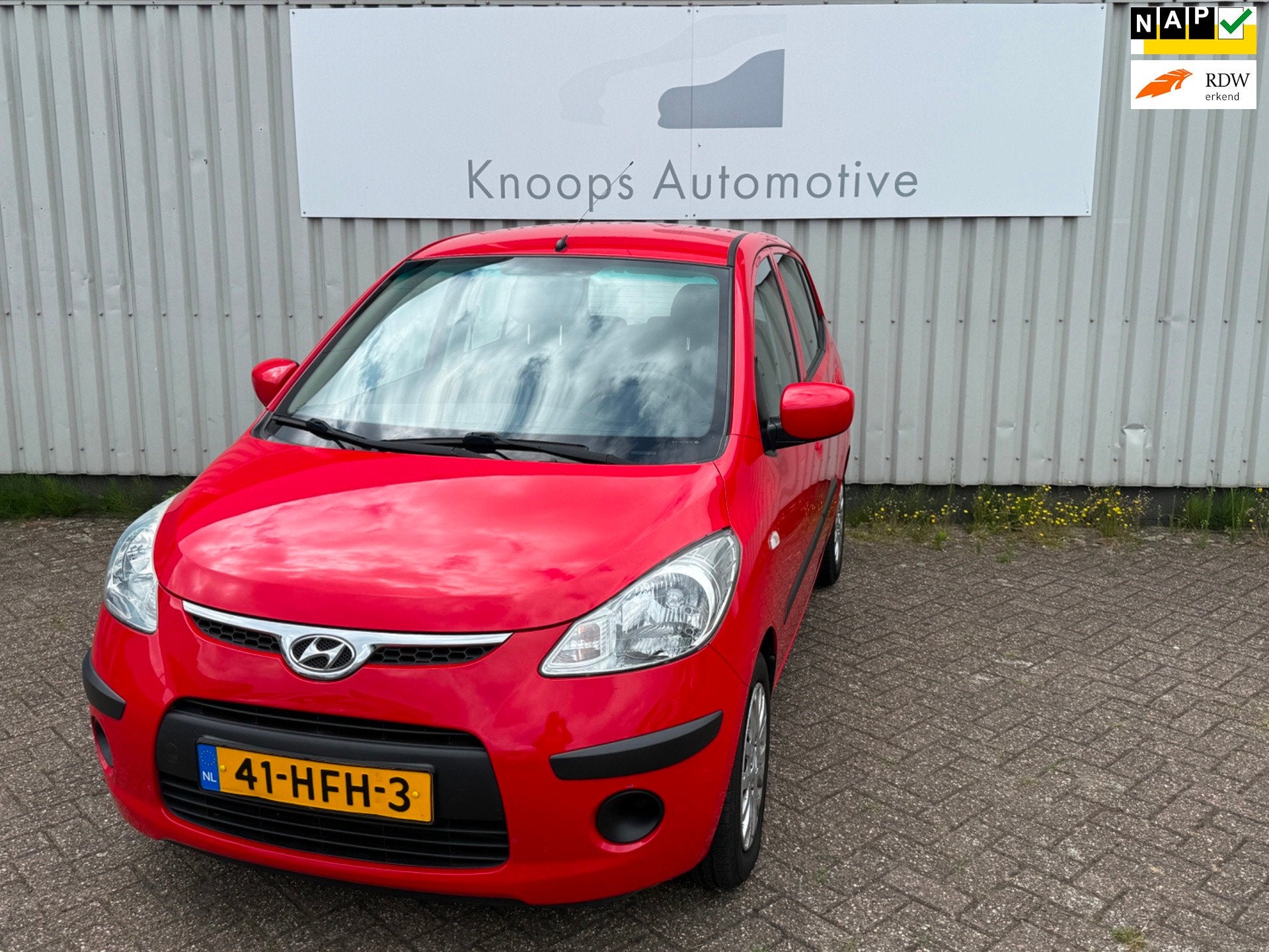 Hyundai I10 1.1 Dynamic Automaat Nw Apk, Auto's, Hyundai, Stof, Gebruikt, 31 €/maand, 4 cilinders