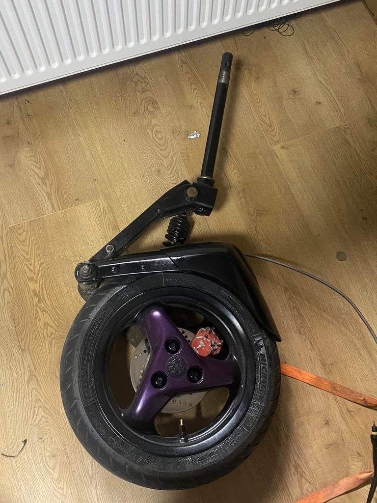 Voorvork dmp speedfight 2, Ophalen