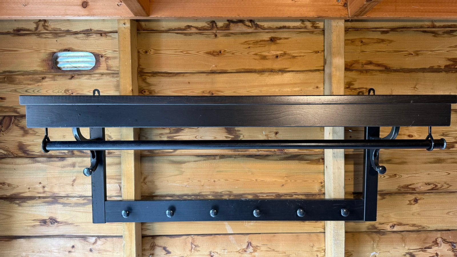 IKEA kapstok zwart, Zo goed als nieuw, Minder dan 100 cm, Metaal, Ophalen
