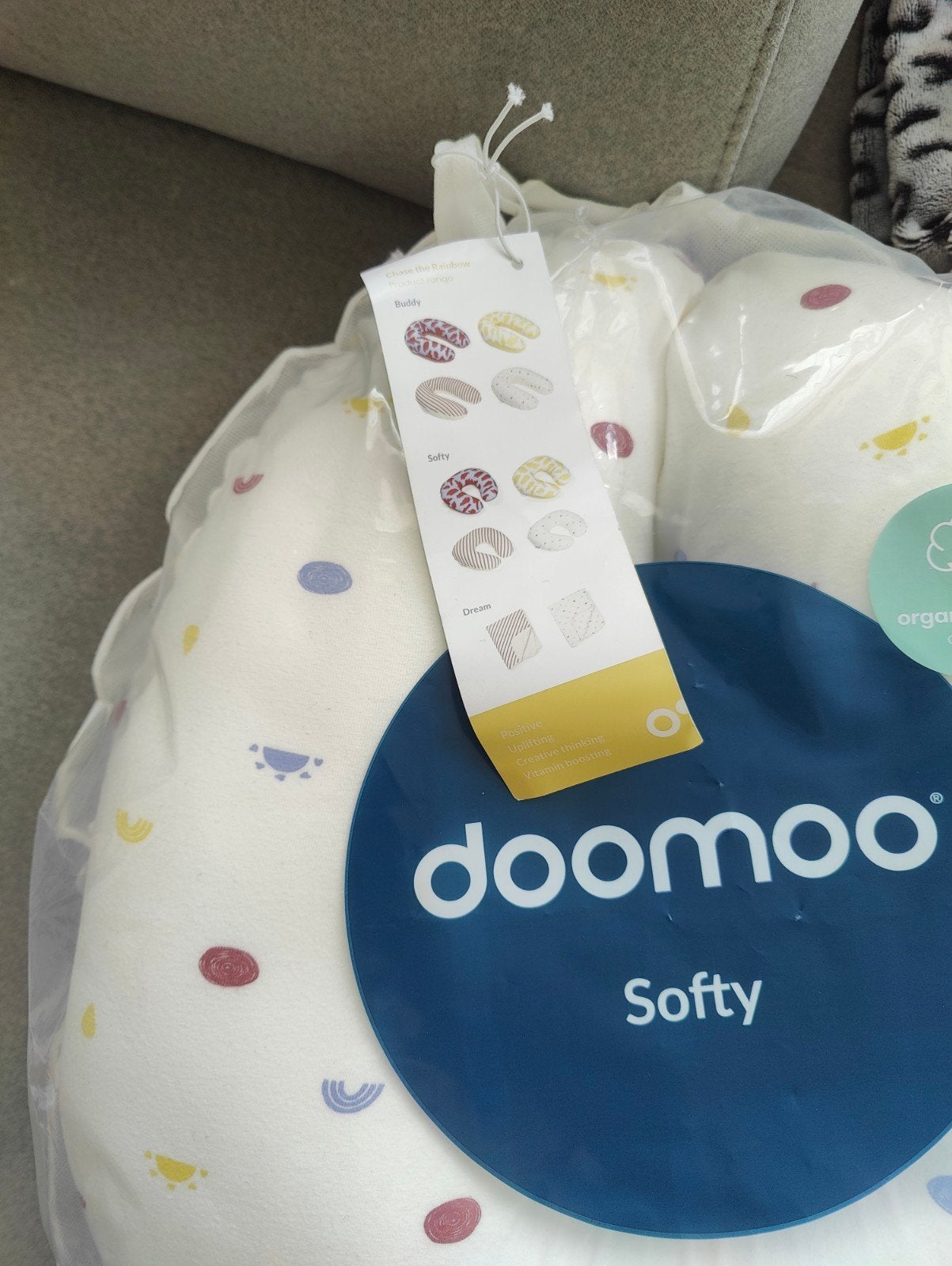 Doomoo Softy voedingskussen - Nieuw in verpakking, Ophalen of Verzenden, Nieuw