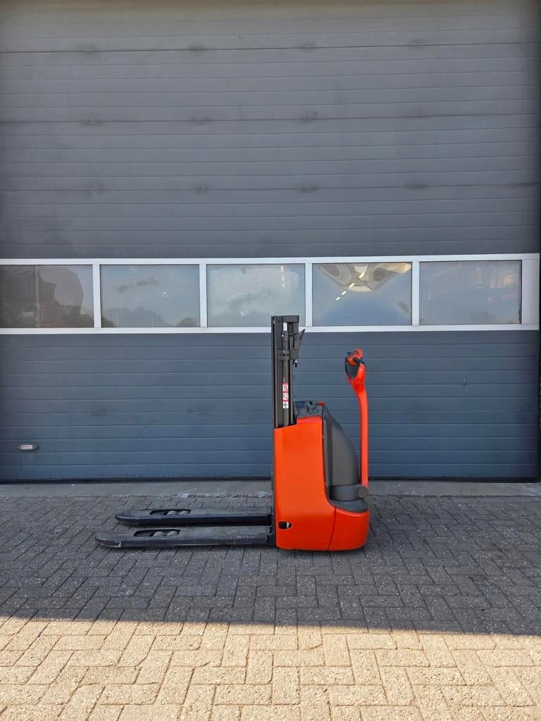 Linde L10 stapelaar Duplex 2100 mm 2018, Doe-het-zelf en Verbouw, Palletwagens en Pompwagens, Ophalen of Verzenden, Zo goed als nieuw