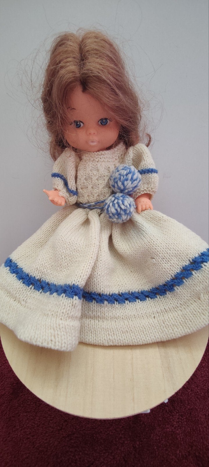 Vintage poppen en beeldjes, Ophalen of Verzenden, Gebruikt, Pop