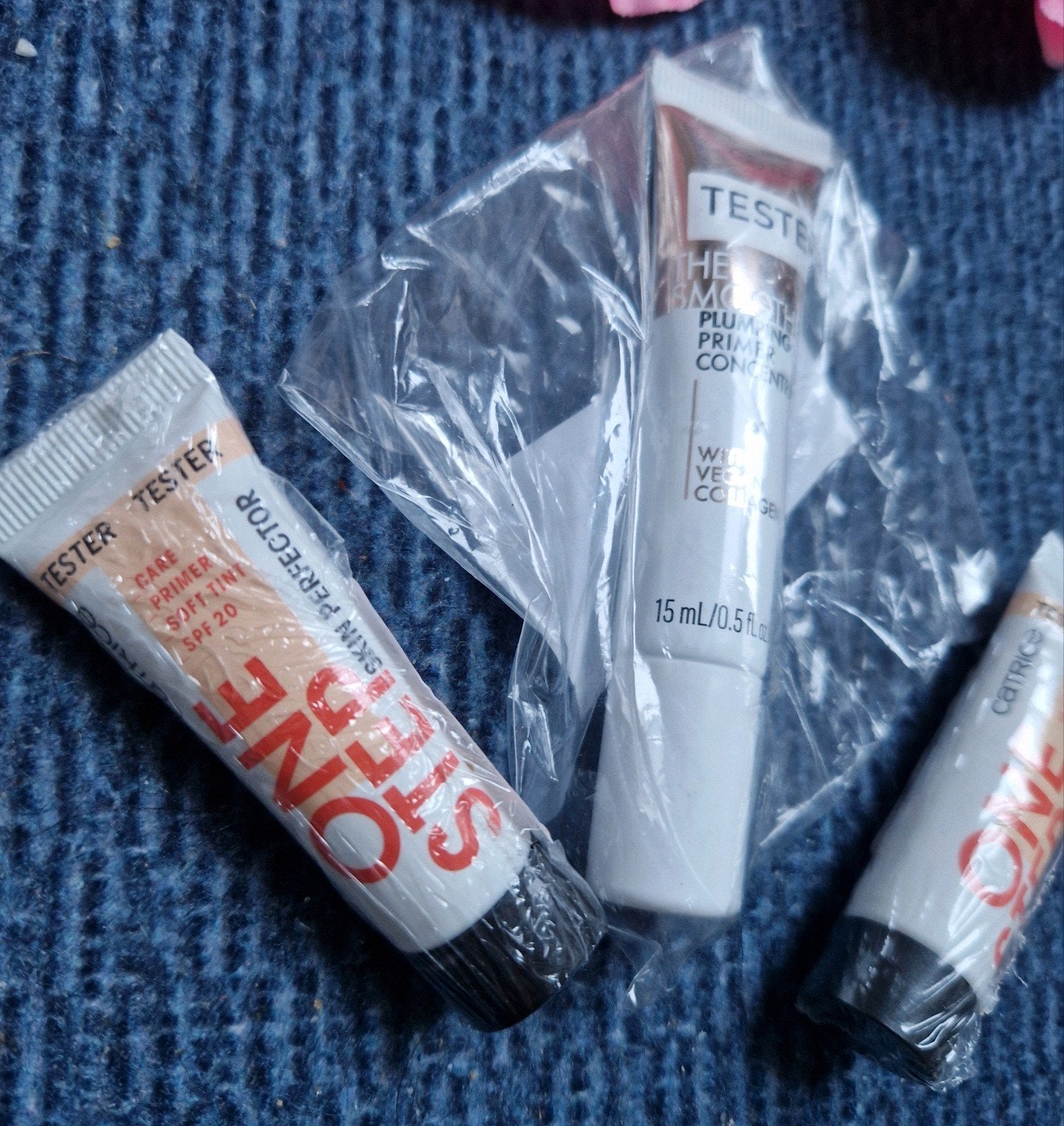 Nieuwe gezichtsprimer set - gezichtsverzorging, Ophalen of Verzenden, Nieuw, Gehele gezicht, Make-up