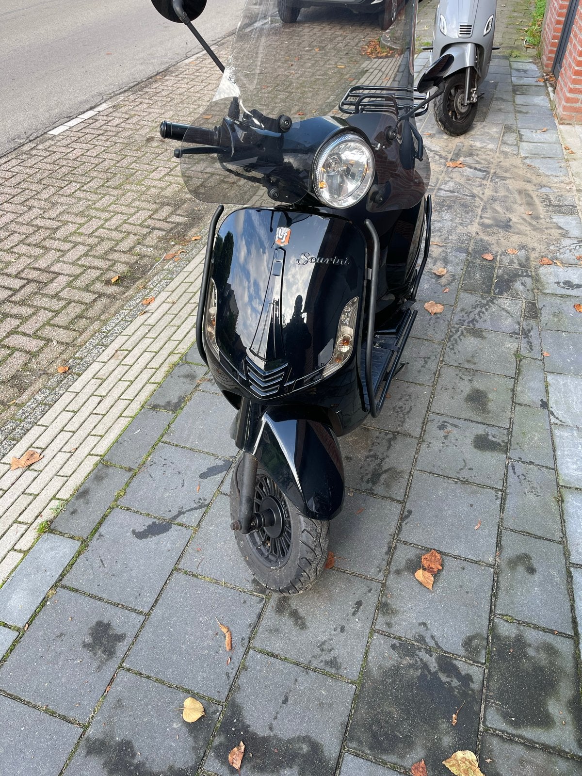 Zwarte La Souris Sourini Special Edition met wokmelding, Fietsen en Brommers, Gebruikt, Benzine, Ophalen, Overige merken