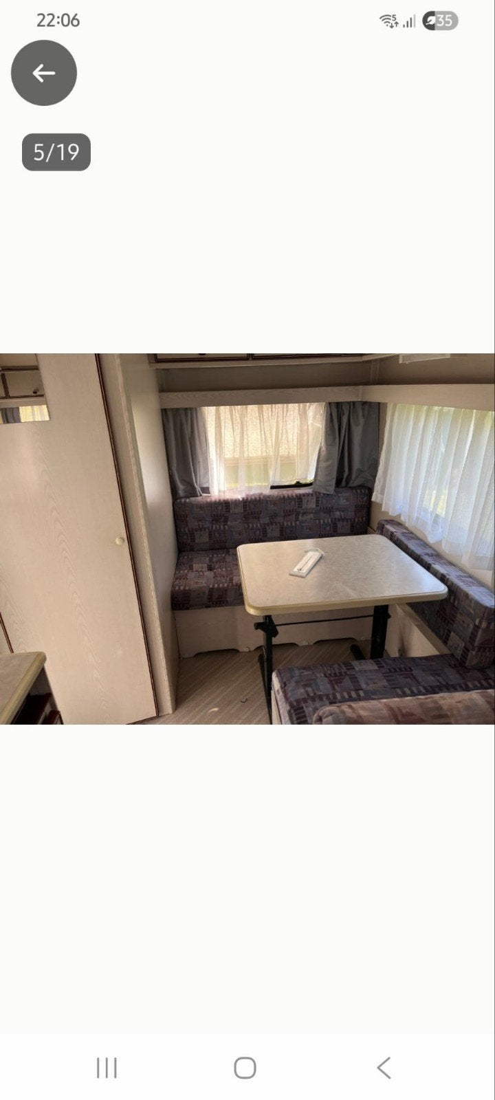 Knaus Caravan Zitkussens - Comfortabel en Goede Staat, Ophalen, Zo goed als nieuw