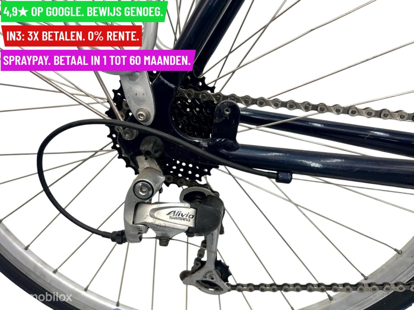 Damesfiets Gazelle Medeo 28"/58cm/24ver - Garantie/Levering, Fietsen en Brommers, Fietsen | Dames | Damesfietsen, Gebruikt, Gazelle