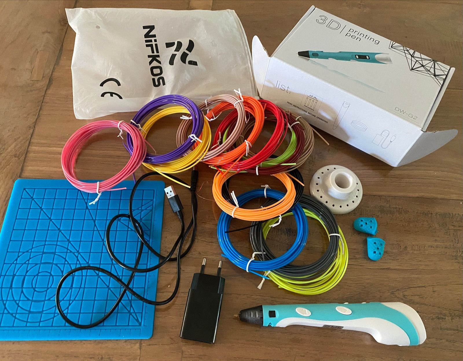 3D Printing Pen Set met Filament en Accessoires, Ophalen of Verzenden, Zo goed als nieuw, Filament
