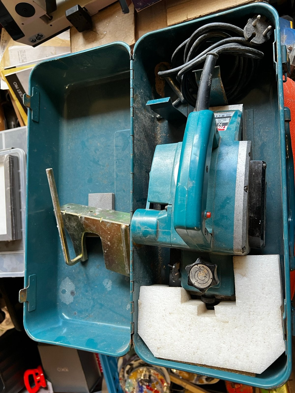 Makita schaafmachines N1923, Doe-het-zelf en Verbouw, Ophalen of Verzenden, Gebruikt, Elektrisch