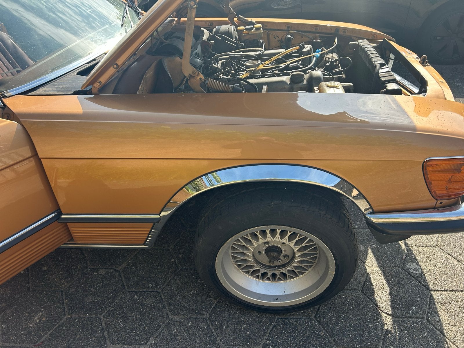 Mercedes-Benz Mercedes 1974 Bruin, foto 4