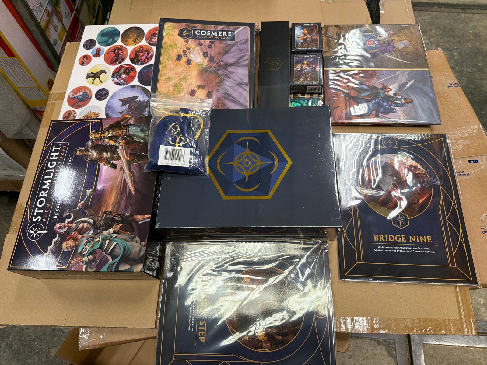 2 sets Stormlight Cosmere RPG Collectie - Nieuw in doos, Nieuw, Ophalen of Verzenden, Drie of vier spelers, Nvt