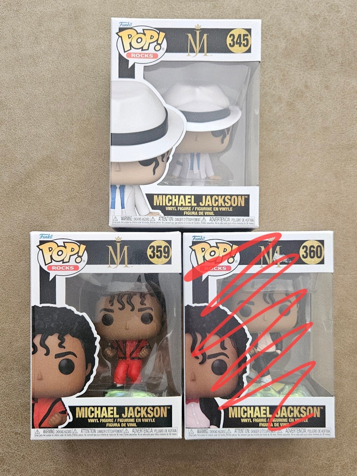 Funko Pop Michael Jackson, Verzenden