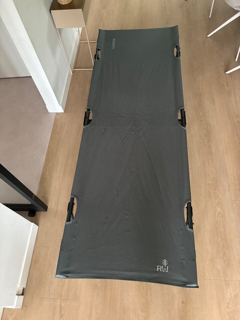 Redwood cahoon ligbed-veldbed-stretcher, Ophalen, Zo goed als nieuw, Overige