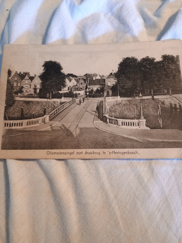 Den Bosch oliemolen singel, Verzenden, 1920 tot 1940, Gelopen, Noord-Brabant