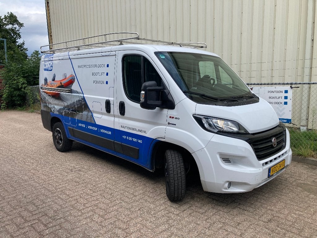 Fiat Ducato L2H1 | Camera, Cruise, Airco, Trekhaak, | 120 pk, Auto's, Voorwielaandrijving, 2500 kg, Wit, Bedrijf