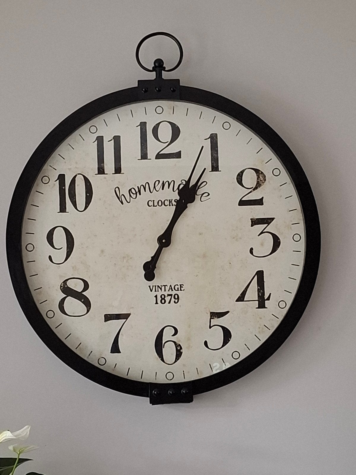 grote wandklok, Ophalen, Zo goed als nieuw, Wandklok
