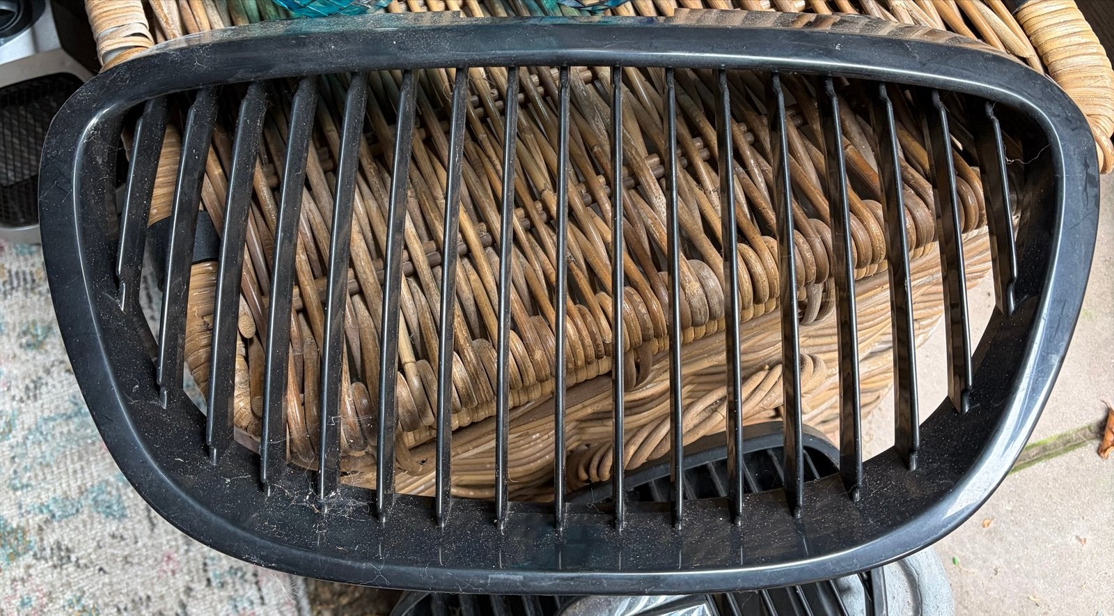 Seat Leon Grille- Zwart, Gebruikt, Voor, Ophalen of Verzenden, Bumper