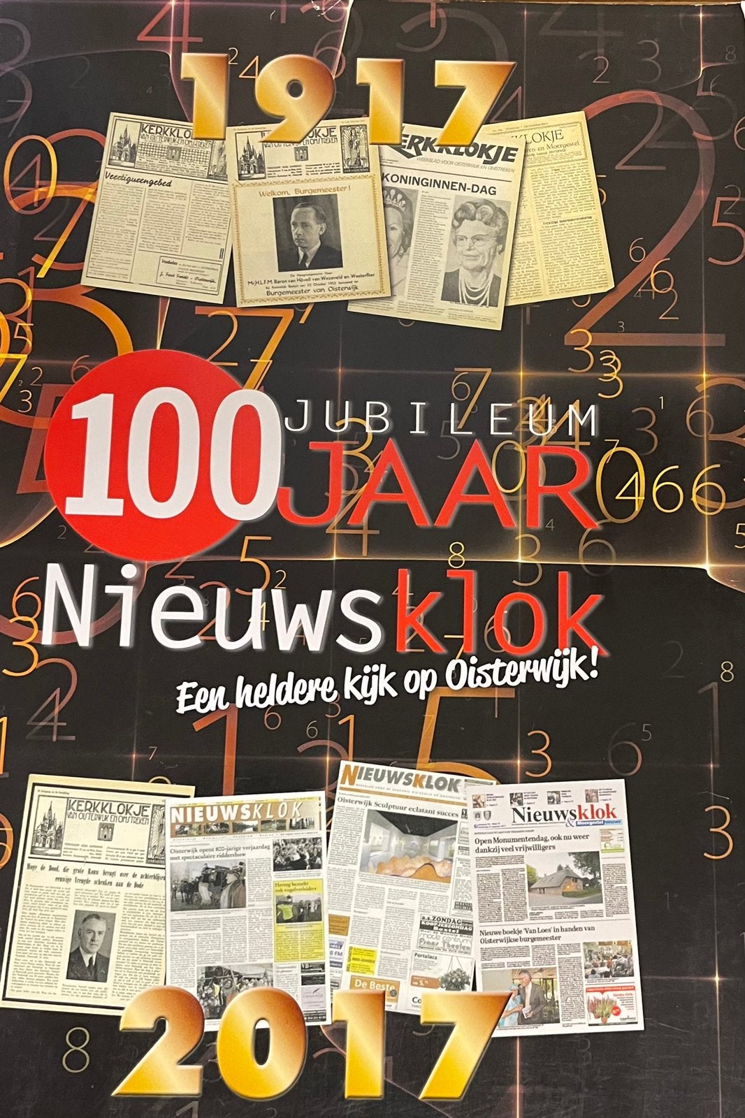 100 Jaar Nieuwsklok Oisterwijk, Ophalen of Verzenden, Zo goed als nieuw